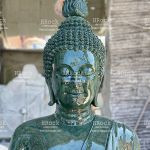Tượng Phật Thích Ca Kiểu Thái Bằng Đá Xanh Ấn Độ