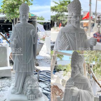 Tượng Thánh IGNATIUS Bằng Đá (Ignatius of Antioch)